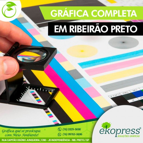 Gráfica completa em Ribeirão Preto