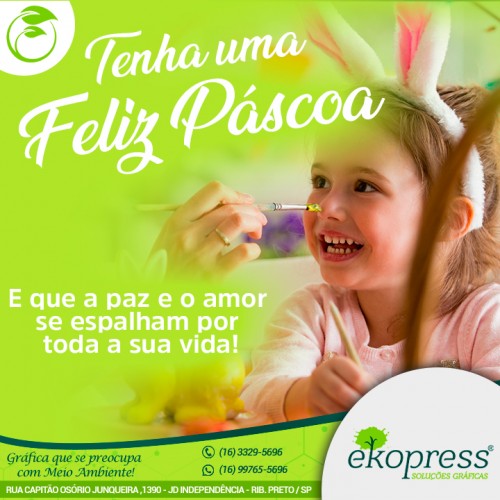 Feliz Páscoa!