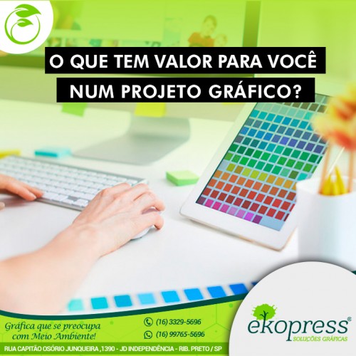 O que tem valor para você num projeto gráfico?