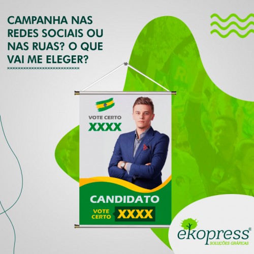 Campanha nas redes sociais ou nas ruas? O que vai me eleger?