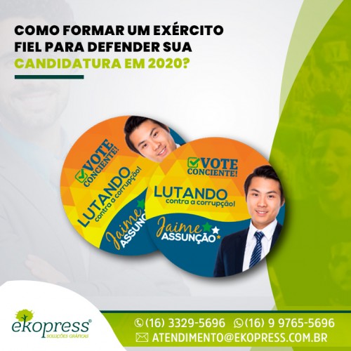 Como formar um exército fiel para defender sua candidatura em 2020?