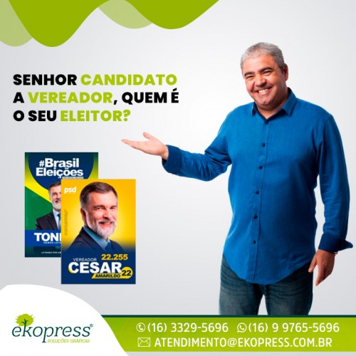 Senhor candidato a vereador, quem é o seu eleitor?