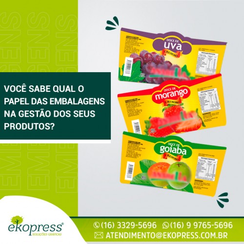 Você sabe qual o papel das embalagens na gestão dos seus produtos?