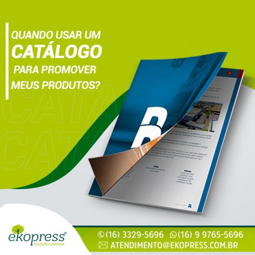 Quando usar um catálogo para promover meus produtos?