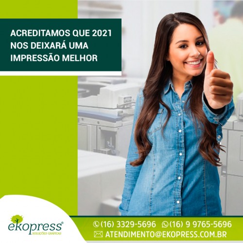 Acreditamos que 2021 nos deixará uma impressão melhor