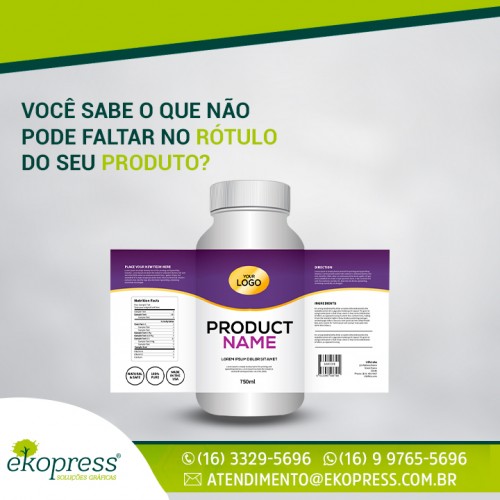 Você sabe o que não pode faltar no rótulo do seu produto?