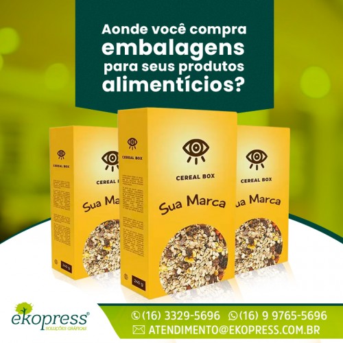 Aonde você compra embalagens para seus produtos alimentícios?