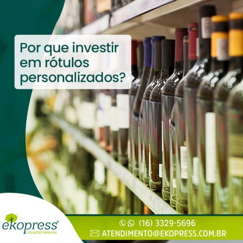 Por que investir em rótulos personalizados?