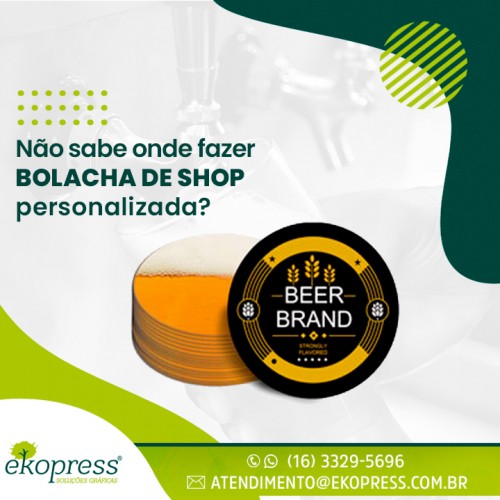 Não sabe onde fazer bolacha de shop personalizada?