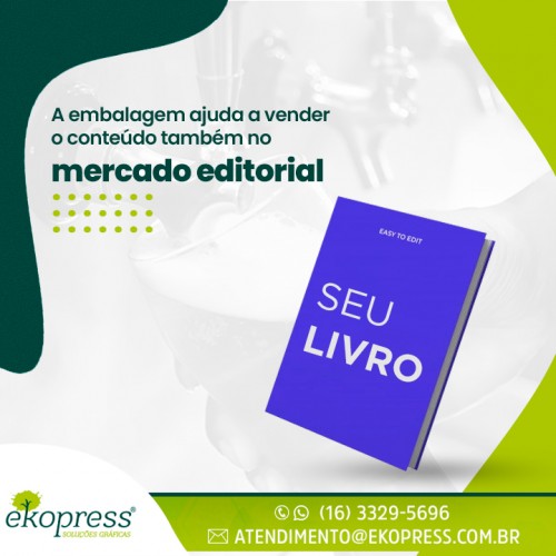 A embalagem ajuda a vender o conteúdo também no mercado editorial