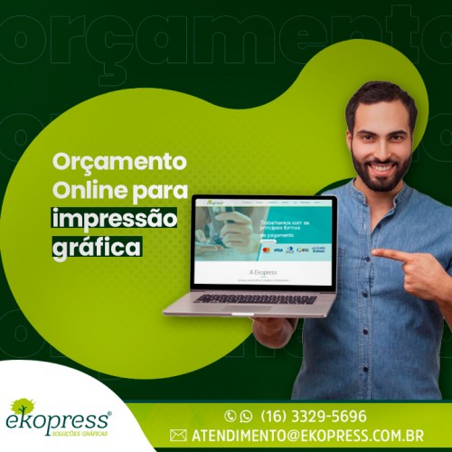 Orçamento Online para impressão gráfica