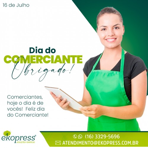 Dia do Comerciante | 16 de julho