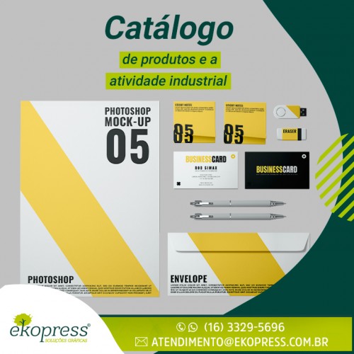 Catálogo de produtos e a atividade industrial