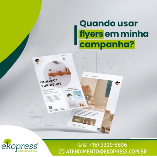 Quando usar flyers em minha campanha?