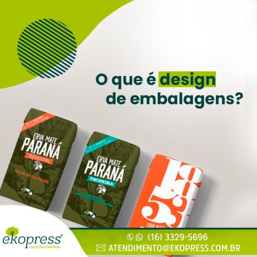 O que é design de embalagens?