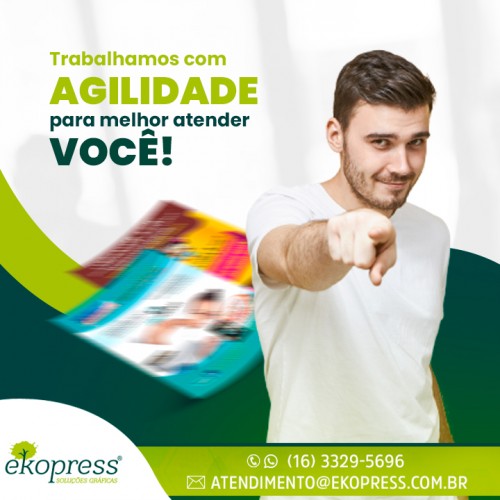 Trabalhamos com agilidade para melhor atender você!