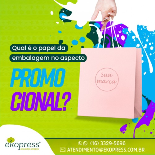 Qual é o papel da embalagem no aspecto promocional?