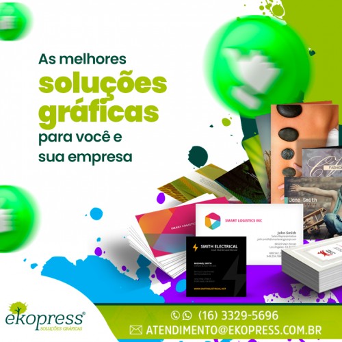 As melhores  soluções  gráficas  para você e  sua empresa