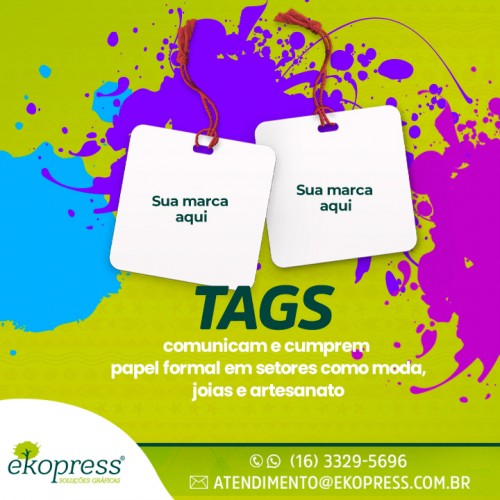 Tags comunicam e cumprem papel formal em setores como moda, joias e artesanato