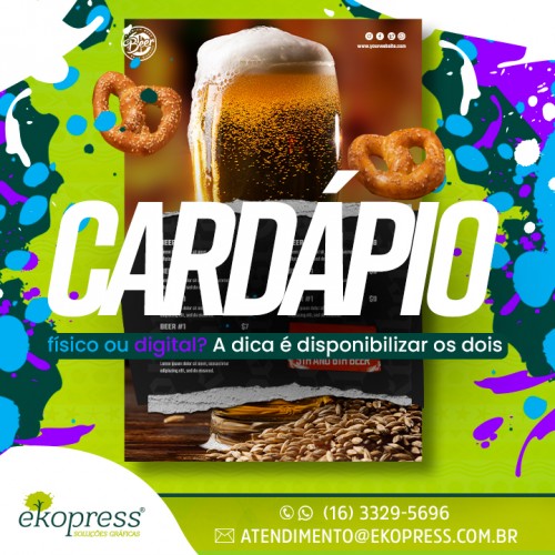 Cardápio físico ou digital? A dica é disponibilizar os dois