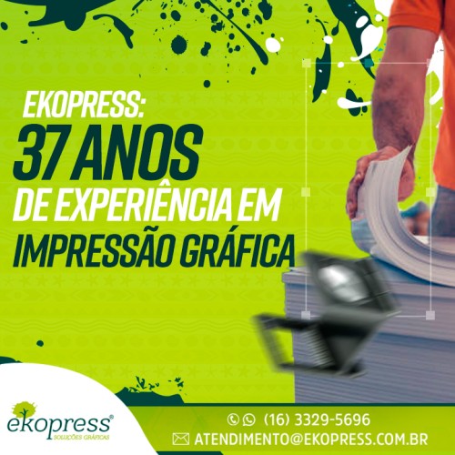 Ekopress: 37 anos de Experiência em Impressão Gráfica 