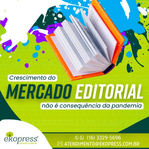 Crescimento do mercado editorial não é consequência da pandemia