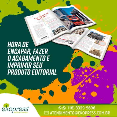 Hora de encapar, fazer o acabamento e imprimir seu produto editorial