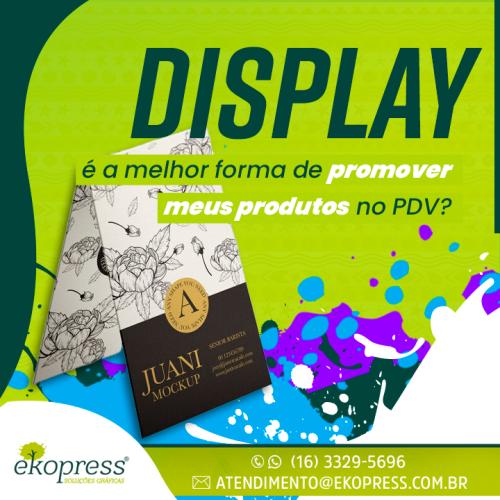 O Display é a melhor forma de promover meus produtos no PDV?