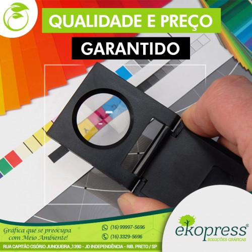 Gráfica com Qualidade e Preço Garantido!