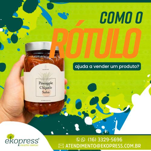 Como é que o rótulo ajuda a vender um produto?