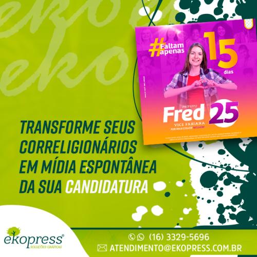 Transforme seus correligionários em mídia espontânea da sua candidatura