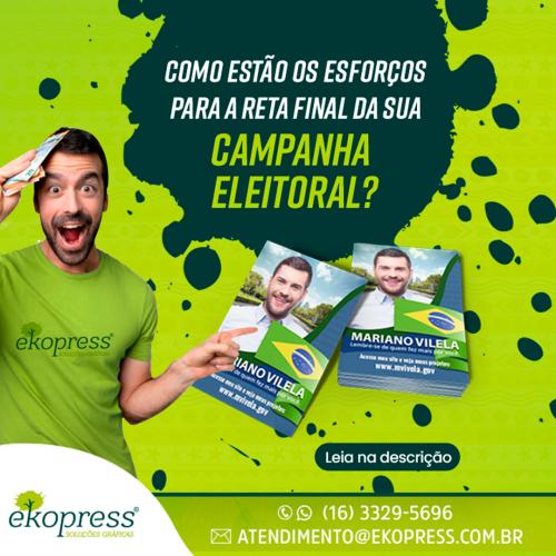 Como estão os esforços para a reta final da sua campanha eleitoral?