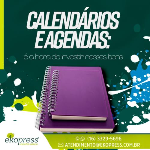 Calendários e agendas: é a hora de investir nesses itens