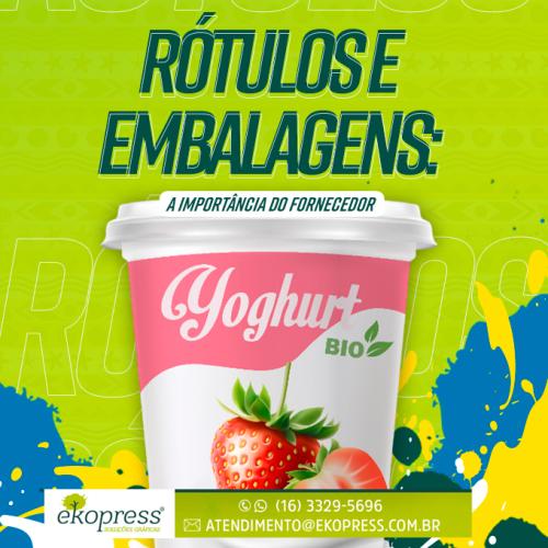 Rótulos e embalagens: a importância do fornecedor