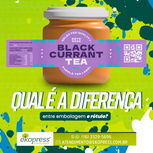 Qual é a diferença entre embalagem e rótulo?